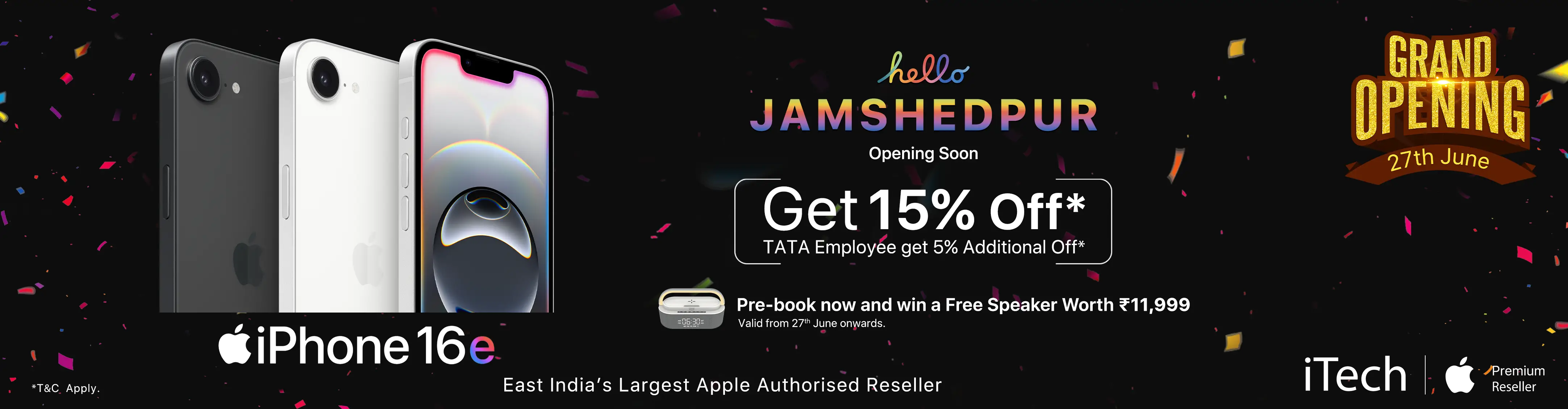 iPhone 16E Banner