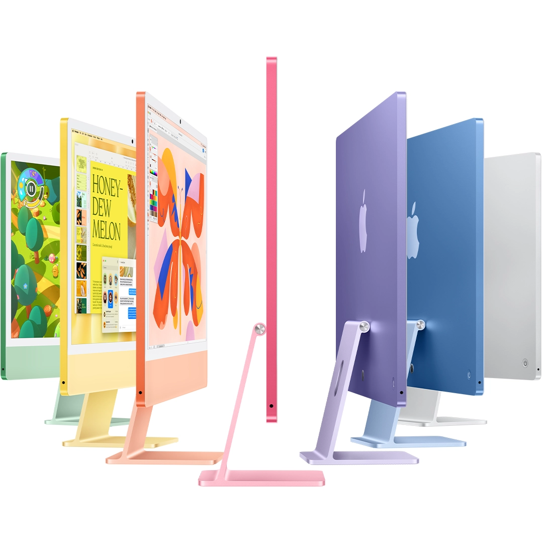 24-inch iMac with Retina 4.5K display with Apple M4 chip