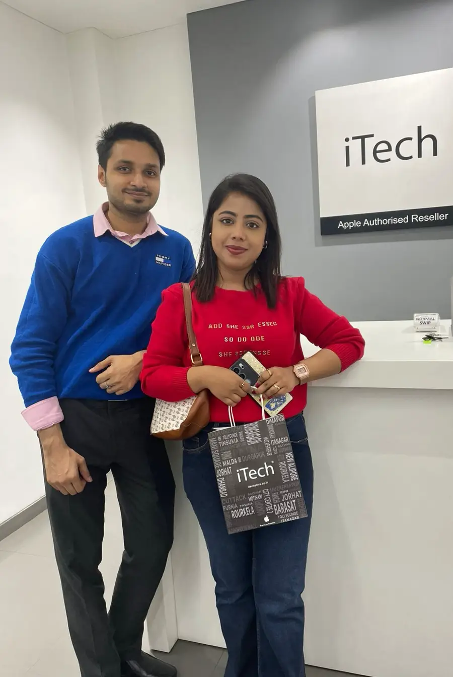 happy customer reviews at iTech Store Apple Reseller in India