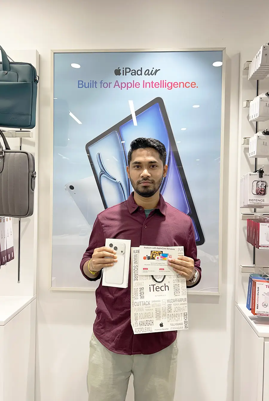 happy customer reviews at iTech Store Apple Reseller in India